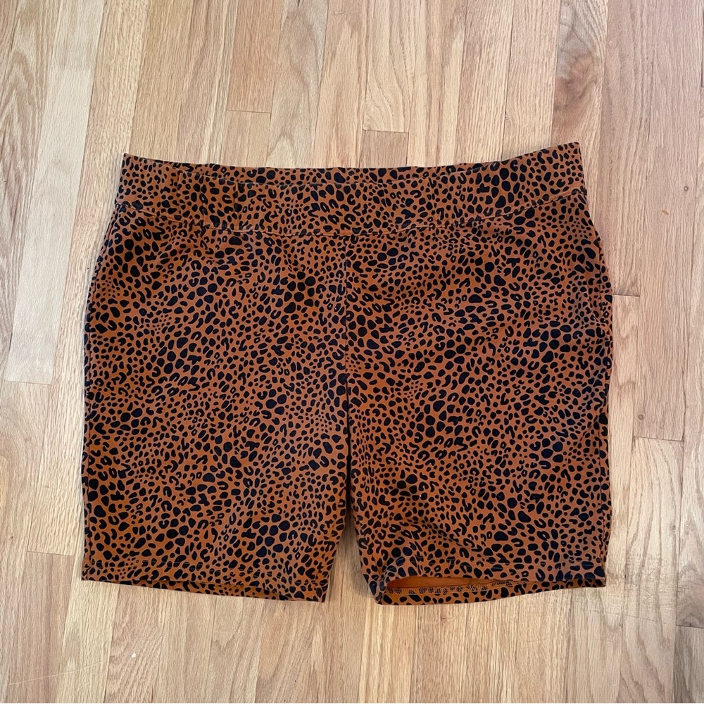 Lands End animal print “the starfish” short size 3X